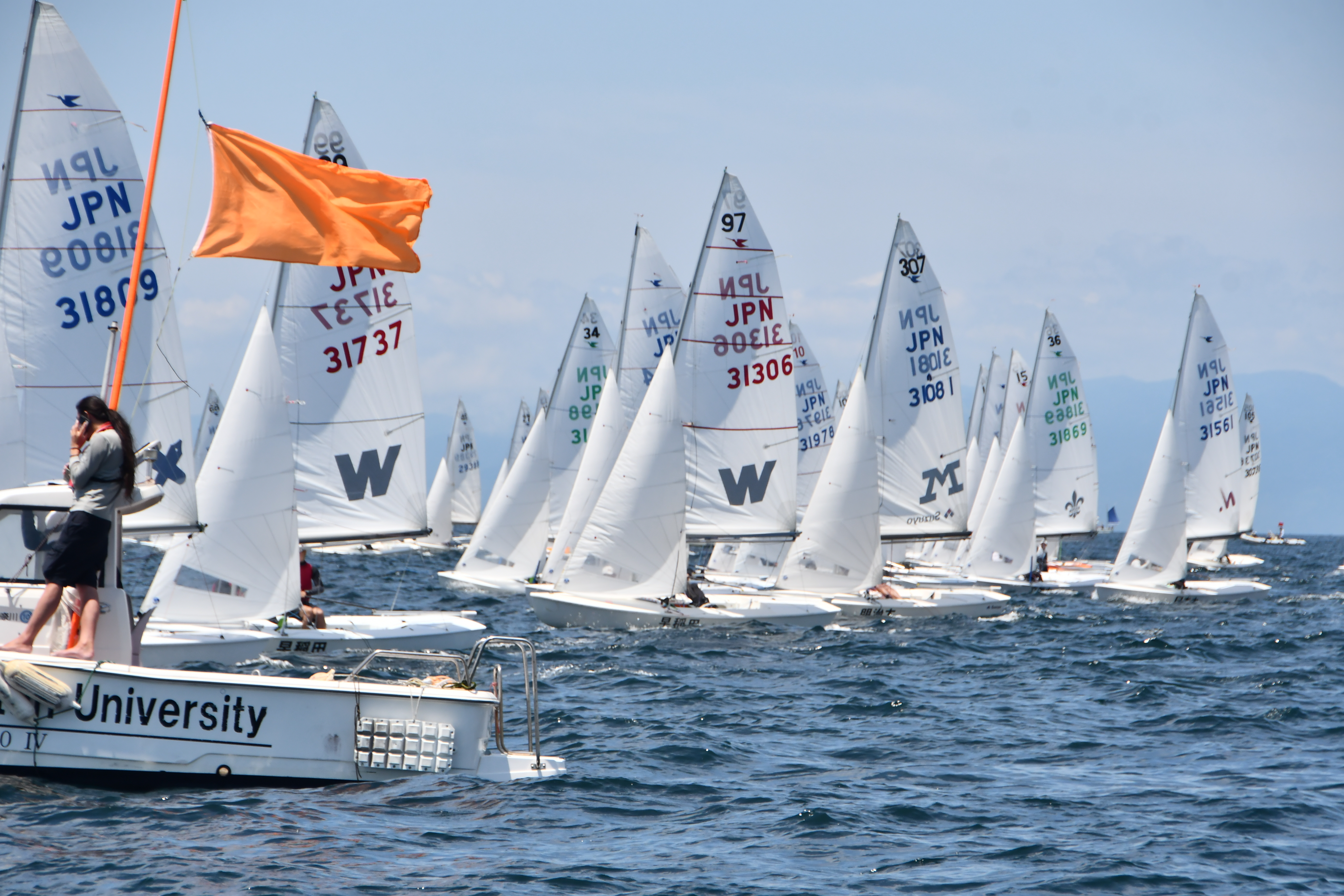 2025年度関東学生ヨット個人選手権大会 1日目